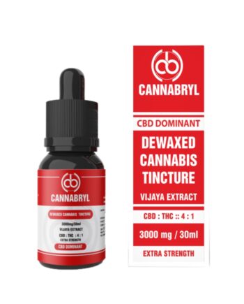 SPB 3000 Cannabryl DEWAXED Cannabis Tincture 3000mg 4:1 (CBD DOMINANT), 30 ml