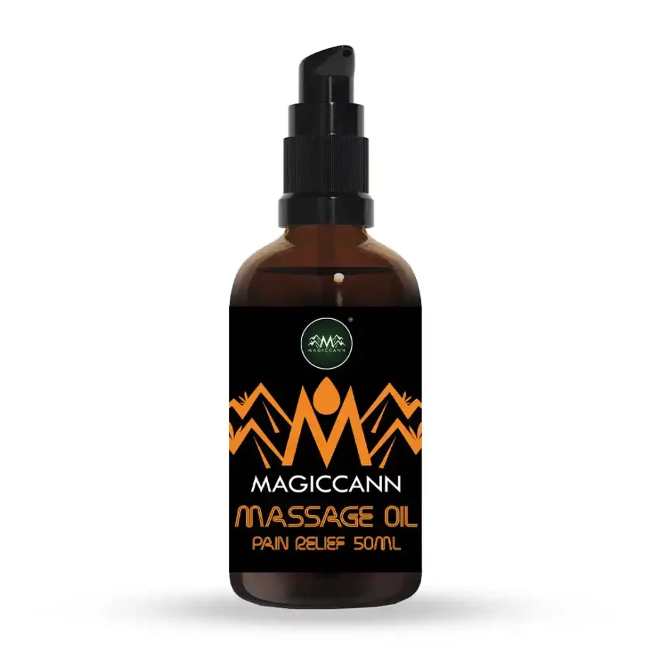 Magiccann Cannabis Massage CBD Oil, 500mg, 50 mL