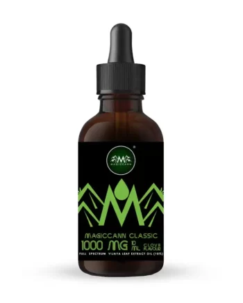 Magiccann Full-spectrum Vijaya Leaf Extract Oil, CBD: THC 2:1, 1000 mg, 10mL