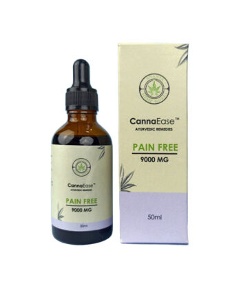 Ananta Cannaease Pain Free Full-spectrum Vijaya Leaf Extract for Oral Consumption, 9000mg, 50mL, Lemon Flavour