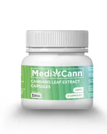 MediCann Cannabis Leaf Extract Capsule- 50mg