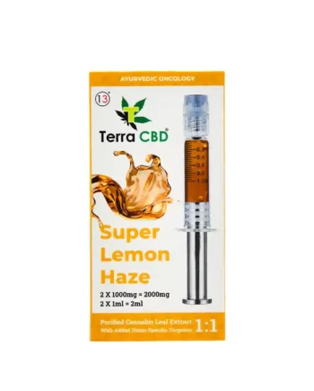 TERRA CBD – Strain specific cannabis extract, super lemon haze 2ml