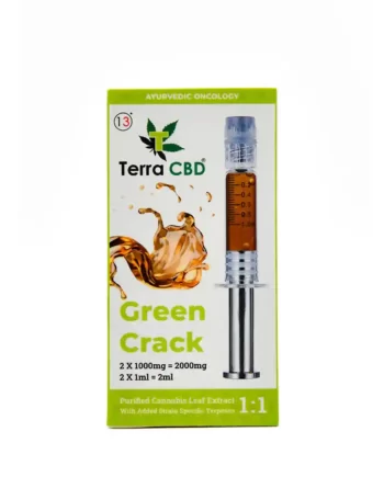 TERRA CBD – Strain specific cannabis extract, Green Crack 2ml