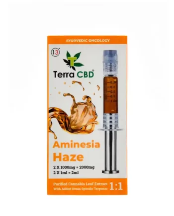 TERRA CBD – Strain specific cannabis extract, Amnesia Haze 2ml